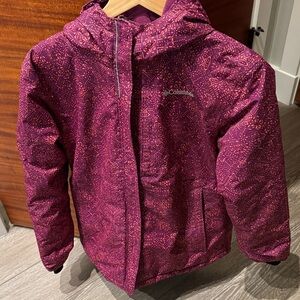 Columbia Omni-Tech Patterned Winter Jacket